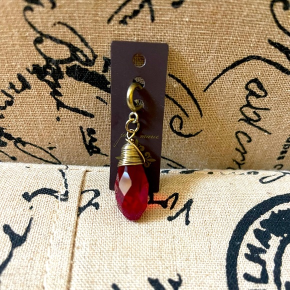 Ruby red necklace pendant - Picture 1 of 1